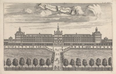 Sykehuset kalte Bedlam av Unknown artist