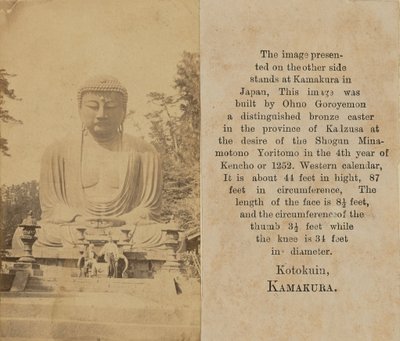 [Kamakura-Buddhaen] av Unknown artist