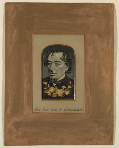 Den avdøde jarlen av Beaconsfield av Unknown artist