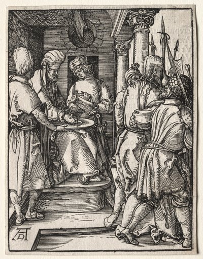 Den lille lidenskapen: Pilatus vasker hendene av Unknown artist