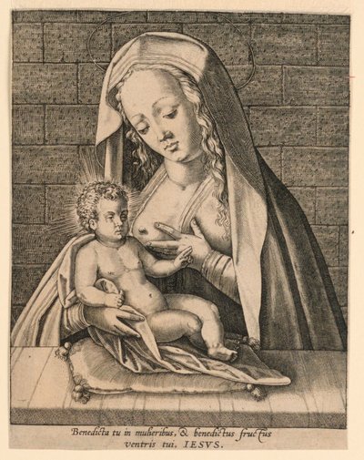 Madonnaen og barnet av Unknown artist