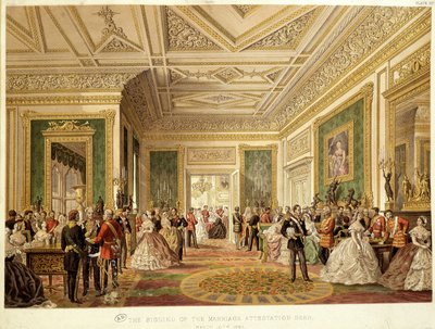 Ekteskapet til Prince of Wales Edward VII av Unknown artist