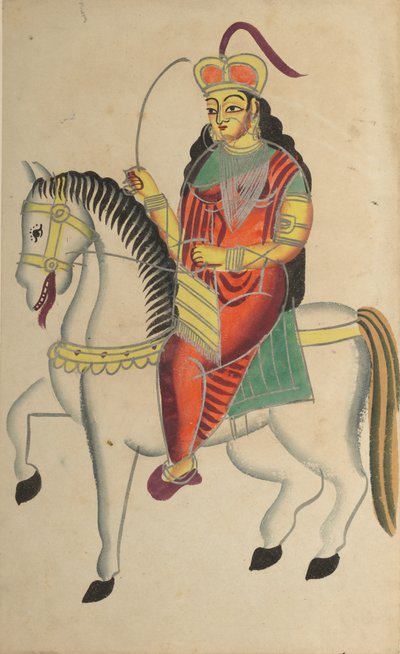 Mytteriet til heltinnen Rani Lakshmi Bai fra Jhansi av Unknown artist