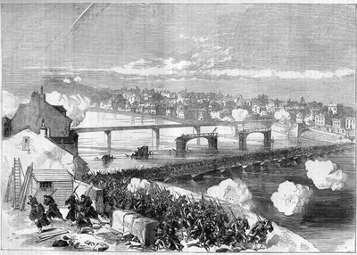 Pariserkommunen i 1871. Den 17. april av Unknown artist