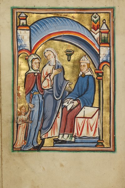 Presentasjonen av Jomfru Maria i tempelet av Unknown artist