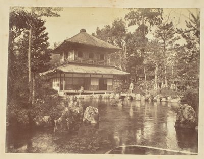 [Sølvpaviljongen ved Jion-ji-tempelet] av Unknown artist