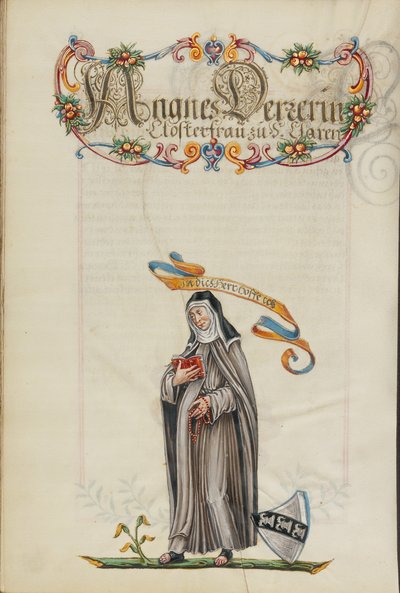 Den trettende generasjonen, Agnes Derrer av Unknown artist