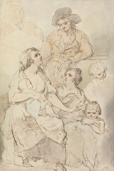 Den dydige familien av Unknown artist