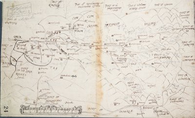 Beskrivelsen av Muskery, ca. 1590 (papir, lin) av Unknown artist