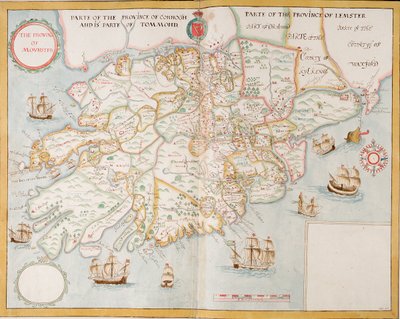 Provinsen Munster, Irland, ca. 1595 (manuskript) av Unknown artist