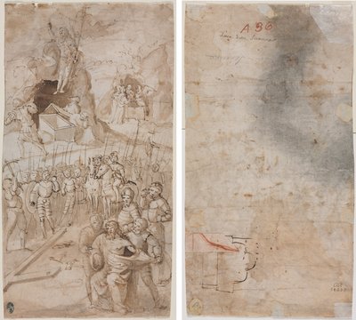 Three Scenes from the Passion of Christ (recto) Architectural Sketch (verso)    1304851   no       norwegian Successfully Translated  Original: En frygtelig død (13) Translat: En frygtelig død (13) 1276348 no norwegian Successfully Translated Original: To  av Unknown artist