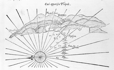 Tripoli i en representasjon av 1743. av Unknown artist