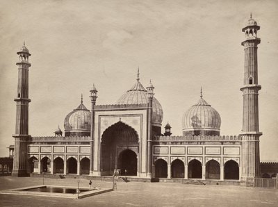 Uten tittel (Jama Masjid, Delhi) av Unknown artist