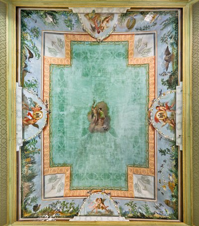 Vault of the Birds Room (fresco) av Unknown artist