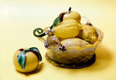Venezianisches Glas, Obstschale von Unknown artist