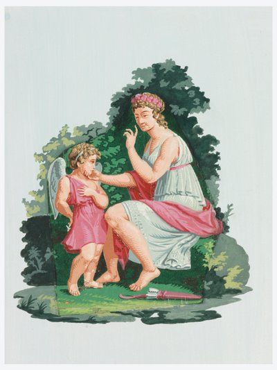 Venus formaner Amor av Unknown artist