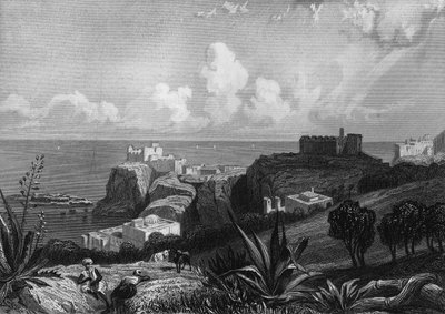 View of Cape Pescade in Algerie in the 19th century, in “L