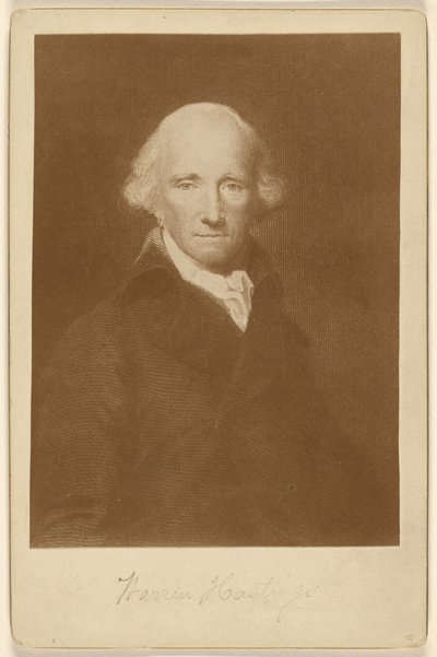 Warren Hastings (fra en gravering) av Unknown artist