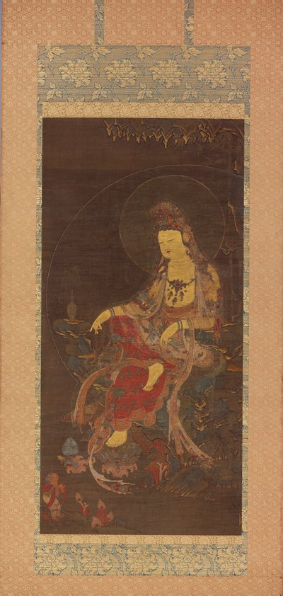 Vannmåne Avalokiteshvara (Suwol Gwaneum bosal) av Unknown artist