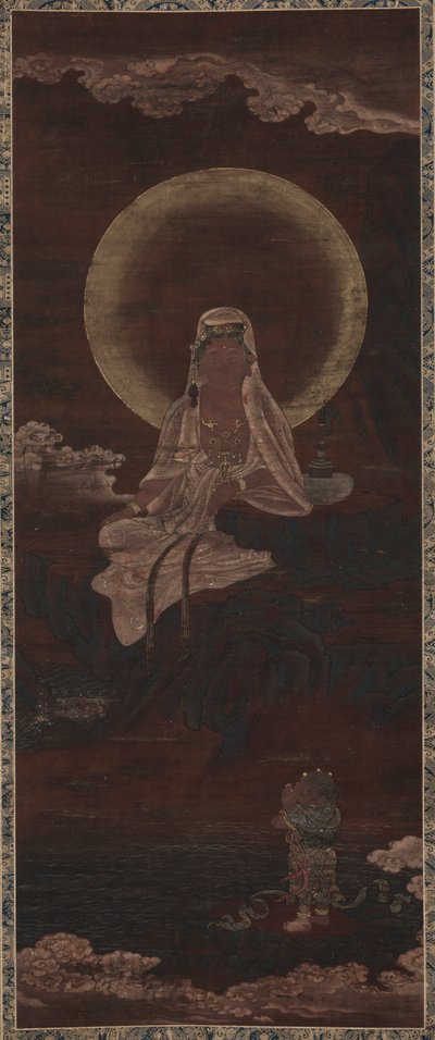 Vann r også på Kannon (vannmåne Kannon) av Unknown artist