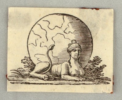 Tregravering. Vignett. av Unknown artist