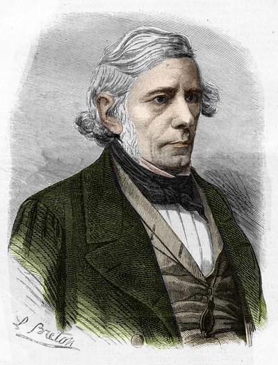 portrett av Victor Cousin. Fransk filosof (1792 til 1867). av Unknown artist
