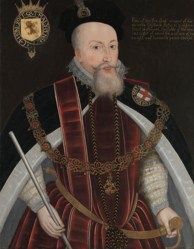 Robert Dudley, første jarl av Leicester (1532/3–1588) av Unknown artist, sixteenth century