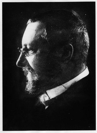 Alfred Binet, fransk fysiolog og psykolog, student av Charcot (1857-1911). av Unknown photographer