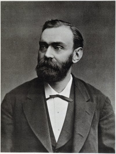 Alfred Nobel i en alder av 50 - fotografi av Unknown photographer