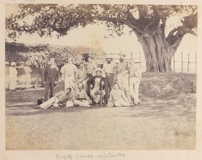 Hærens cricketlag, Calcutta av Unknown photographer