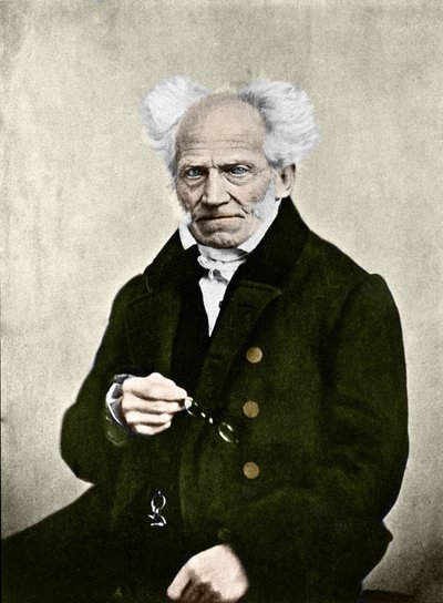 Arthur Schopenhauer (1788-1860), tysk filosof. av Unknown photographer