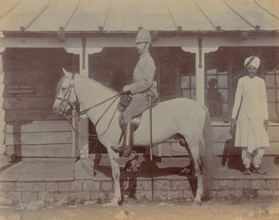 Oberst AM Paterson, kommanderende 1. Bedfordshire Regiment av Unknown photographer