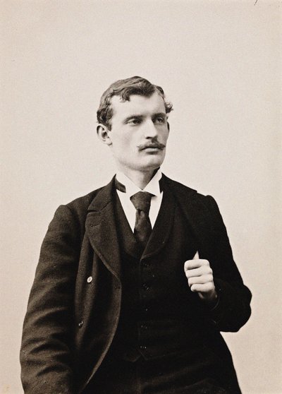 Edvard Munch par Anonymous, ca. 1889 - Fotografi - Nasjonalbiblioteket, Oslo av Unknown photographer