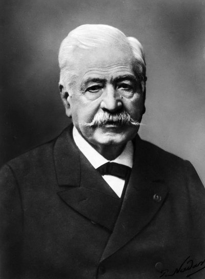 Ferdinand de Lesseps (1805-1894), French diplomat and administrator. av Unknown photographer