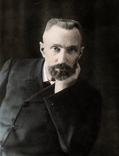 Fransk fysiker Pierre Curie - Portrett av Pierre Curie (1859–1906), fransk fysiker av Unknown photographer