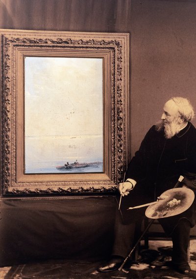 Ivan Aivazovsky. Armensk-russisk romantisk kunstner av Unknown photographer