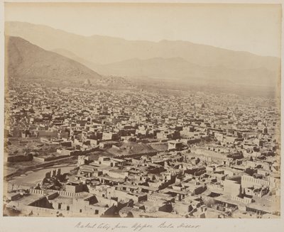 Kabul by, 1880 av Unknown