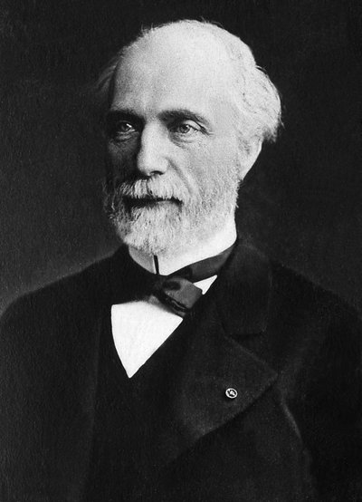Louis Charles de Saulces de Freycinet (1828-1923), ingeniør ved gruvene, fysiker, akademiker valgt i 1890. av Unknown photographer