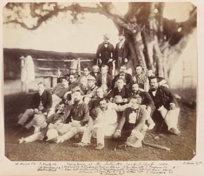 Medlemmer av Calcutta Cricket Club, 1859 av Unknown
