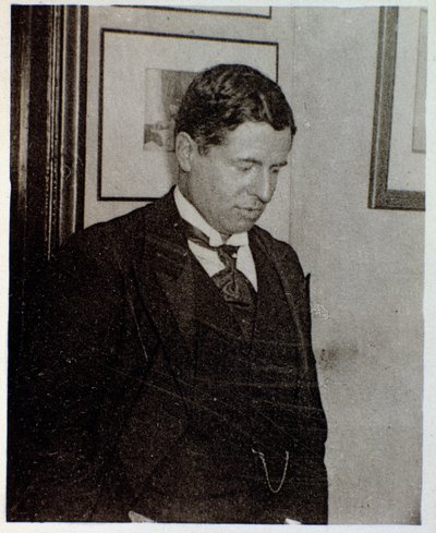 Portrett av Alberic Magnard (s/h foto) av Unknown photographer