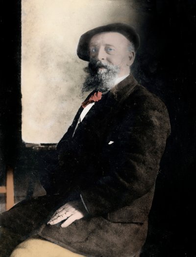 Portrett av Alfred Sisley (1839-1899) - av Unknown photographer