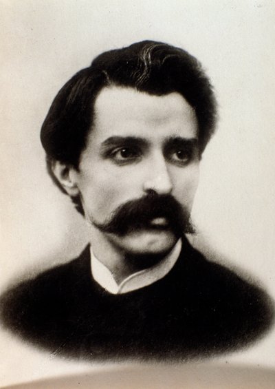 Portrett av Alfredo Catalani (s/hvitt bilde) av Unknown photographer