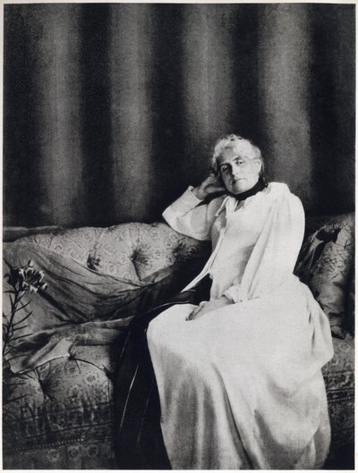 Portrett av Berthe Morisot, ca. 1893 (s/hv-bilde) av Unknown photographer