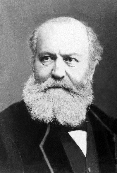 Portrett av Charles Gounod (1818-1893), fransk komponist. av Unknown photographer