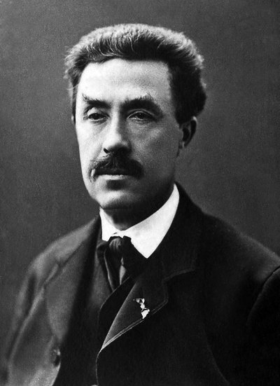 Portrett av Emmanuel Fremiet (1824-1910), fransk billedhugger. av Unknown photographer