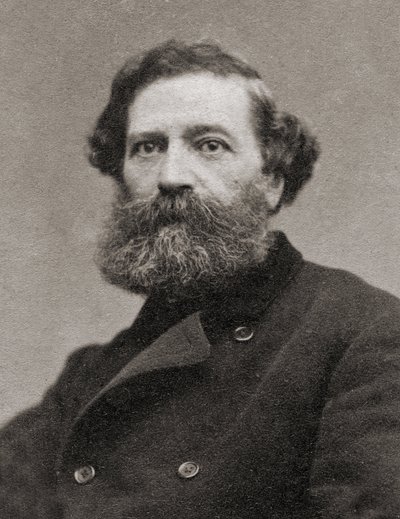 Portrett av Felix Pyat (1810-1889) fransk forfatter, journalist og politiker av Unknown photographer