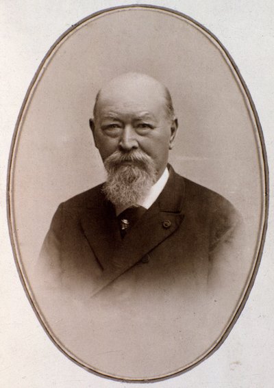 Portrett av Franz von Suppe (s/hvitt foto av Unknown photographer