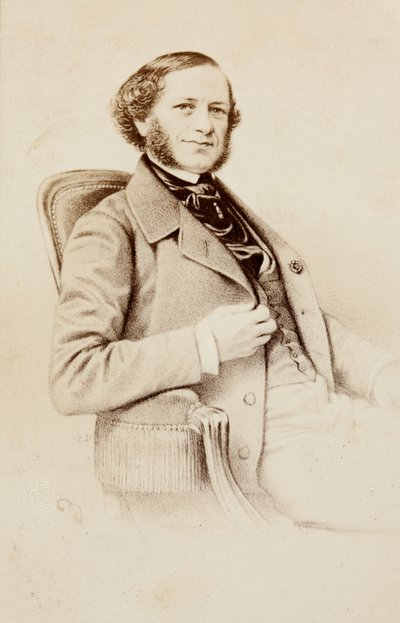 Portrett av Henri Herz av Unknown photographer