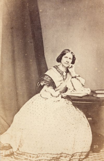 Portrett av Jenny Lind Goldschmidt av Unknown photographer