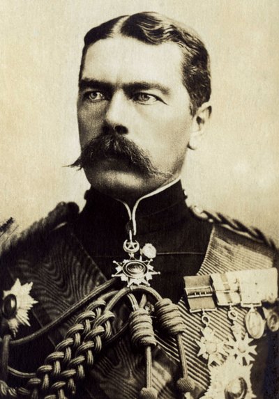 Portrett av Lord Kitchener av Karthoum (1850-1916), engelsk militær. av Unknown photographer